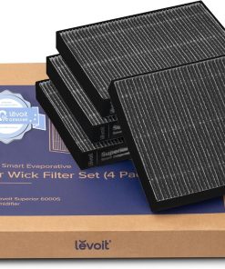 Levoit Superior 6000S Smart Evaporative Humidifier Replacement Filters (4-Pack)